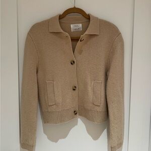 Zara Camel Knit Sweater